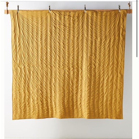 Anthropologie Paulette Chenille Quilt Queen New - Picture 4 of 16